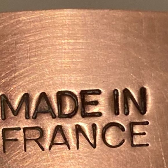 Vintage Metal Copper and Brass Cooking Pot, Pan - Picture 5 of 5